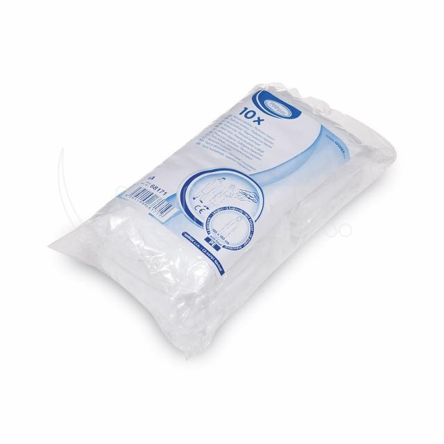 Plášť pre návštevy / Pláštenka (LDPE) s kapucou [10 ks]_1
