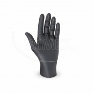 Rukavica (Nitril) nepúdrovaná čierna M [100 ks]_1