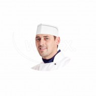 Kuchárska čiapka lodička (PAP) biela [25 ks]_1