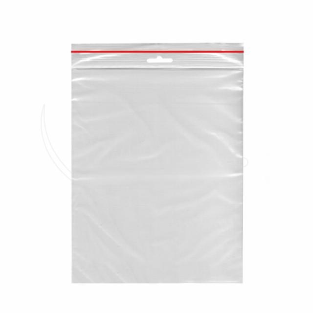 Rýchlouzatváracie vrecko (LDPE) transparentné 25 x 35 cm [1000 ks]_1