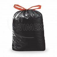 Vrece na odpadky (LDPE) zaťahovacie čierne 70 x 100 cm 120L [25 ks]_1