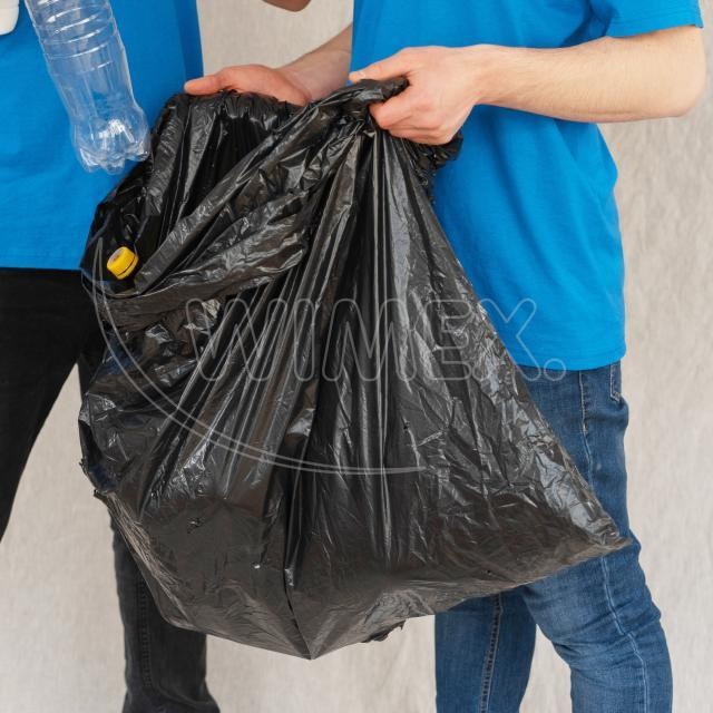 Vrece na odpadky (LDPE) ECONOMY čierne 70 x 110 cm 120L [25 ks]_6