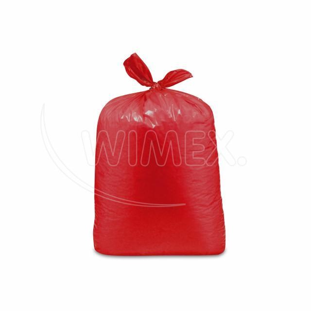 Vrece na odpadky (LDPE) červené 70 x 110 cm 120L [25 ks]_5