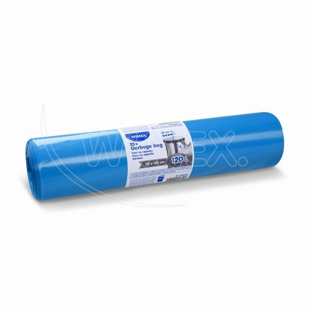 Vrece na odpadky (LDPE) silné modré 70 x 110 cm 120L [25 ks]_6