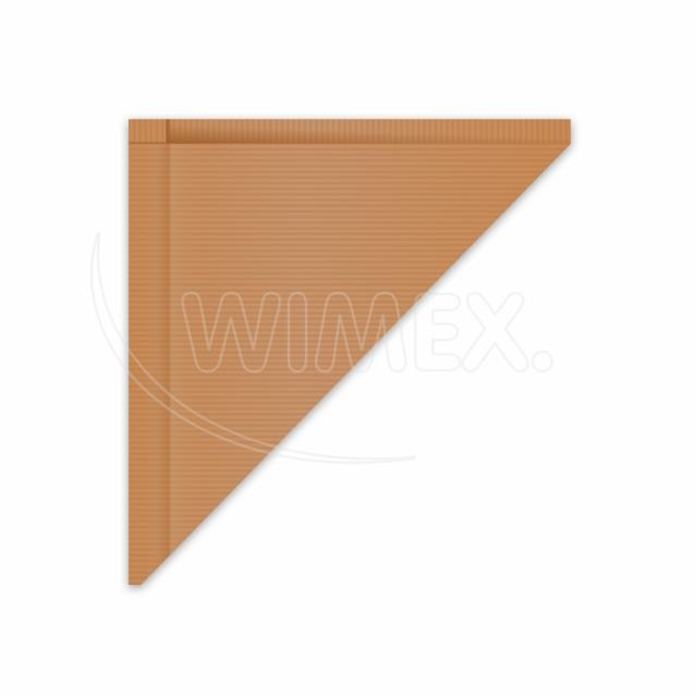 Papierový kornút (FSC Mix) kraft 23 x 23 cm 250g viazaný [1000 ks]_2