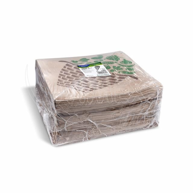 Papierový kornút hnedý 31 x 31 cm `750g` viazaný [1000 ks]_2
