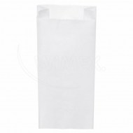 Papierové vrecko s bočným skladom biele 20+7 x 45 cm 5kg [1000 ks]_1
