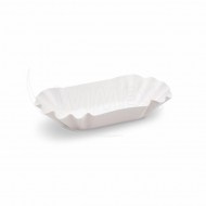 Papierová miska oválna biela 16 x 9 x 3 cm [250 ks]_1