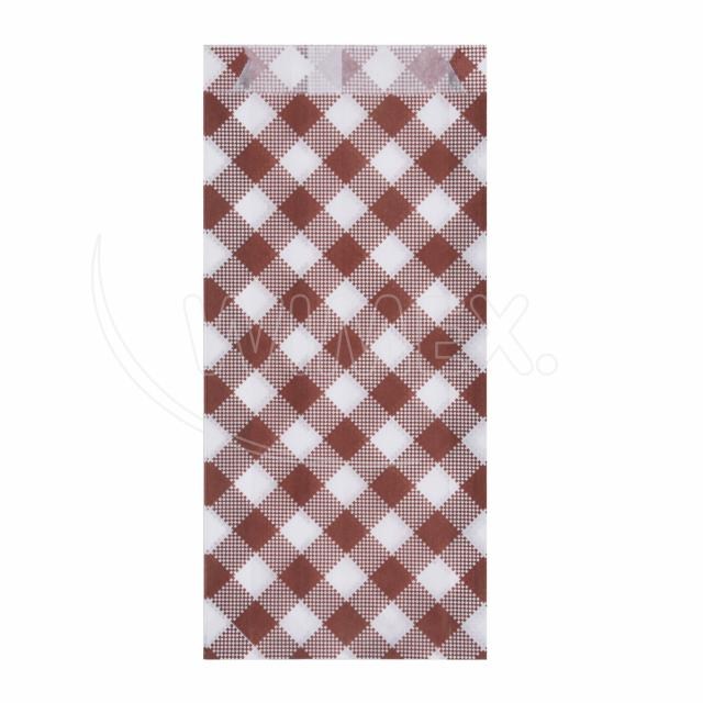 Papierové vrecko Karo 9+2,5 x 20 cm na párok v rožku [300 ks]_1
