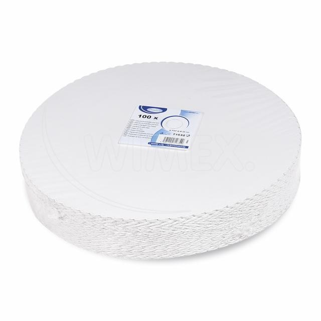 Lepenková podložka pod tortu biela O32cm RECY [100 ks]_5