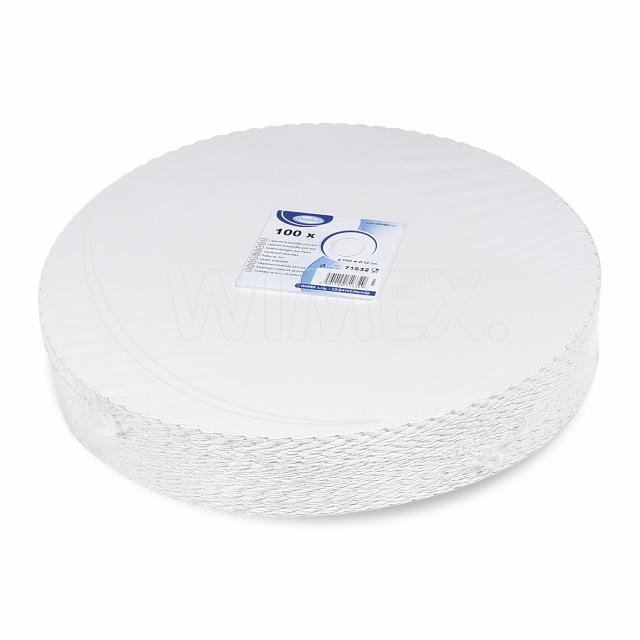 Lepenková podložka pod tortu biela O32cm RECY [100 ks]_8