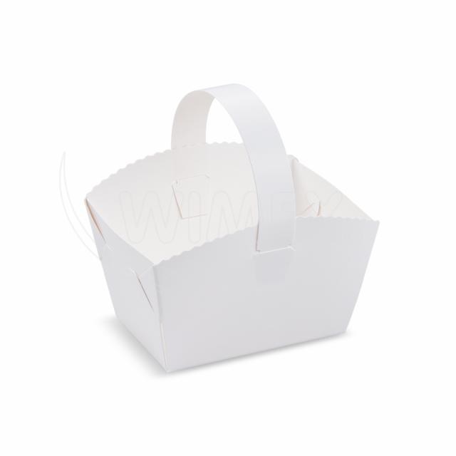 Svadobné košíčky (PAP) s uškom 10 x 8 x 6 cm [50 ks]_5