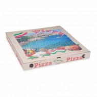Krabica na pizzu z vlnitej lepenky 46 x 46 x 5 cm [100 ks]_1