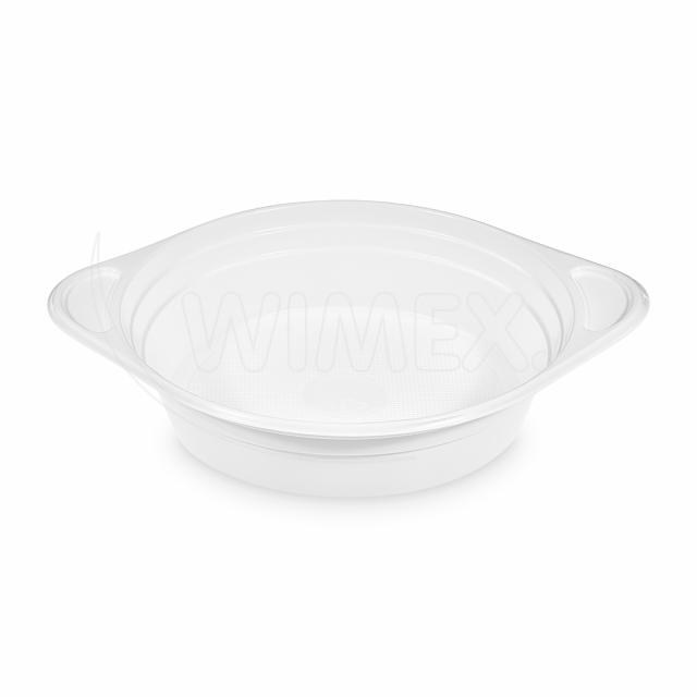 Miska (PP) s uškami biela 350ml [100 ks]_1