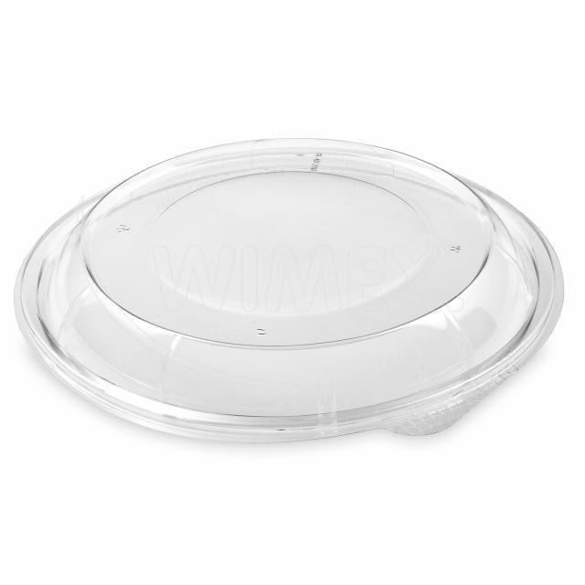 Viečko (rPET) priehľadné pre šalátovú misku O230mm [50 ks]_1