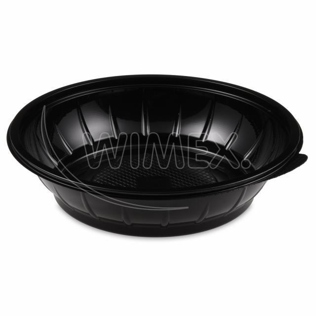 Šalátová miska (rPET) čierna O230mm 1000ml [50 ks]_5
