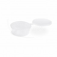 Dressingová miska (PP)  s viečkom priehľadná O70mm 60ml [100 ks]_1
