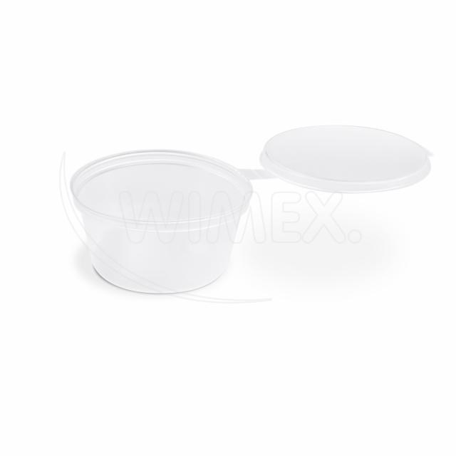 Dressingová miska (PP)  s viečkom priehľadná O70mm 80ml [50 ks]_4