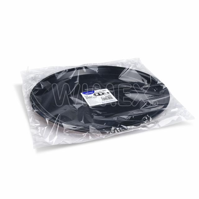 Servírovací podnos (PS) Gastro protišmykový okrúhly čierny O37 x 3 cm [1 ks]_1