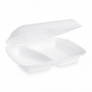 Menu box (XPS) 2dielny biely 241 x 207 x 69 mm [125 ks]_1