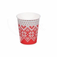 Papierový pohár Zimné obdobie O80mm 280ml M: 0,2L/8oz [50 ks]_1