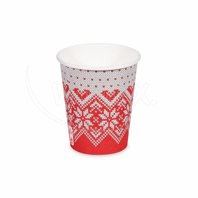 Papierový pohár Zimné obdobie O80mm 280ml M: 0,2L/8oz [50 ks]_1