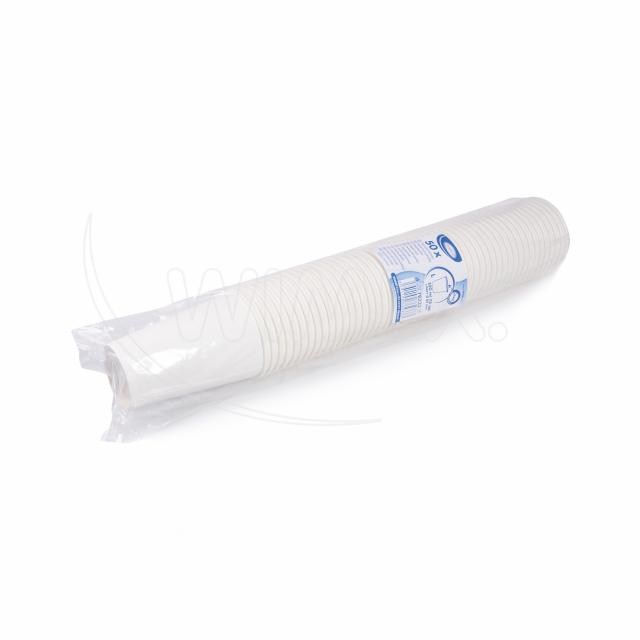 Papierový pohár biely O80mm 330ml ML: 0,3L/10oz [50 ks]_1