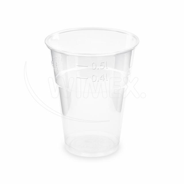 Pohár (PLA) BIO priehľadný O102mm 0,5L [50 ks]_5