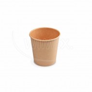 Papierový pohár kraft O62mm 110ml XS: 0,08L/4oz [50 ks] - náhrada QQ530002KR _1