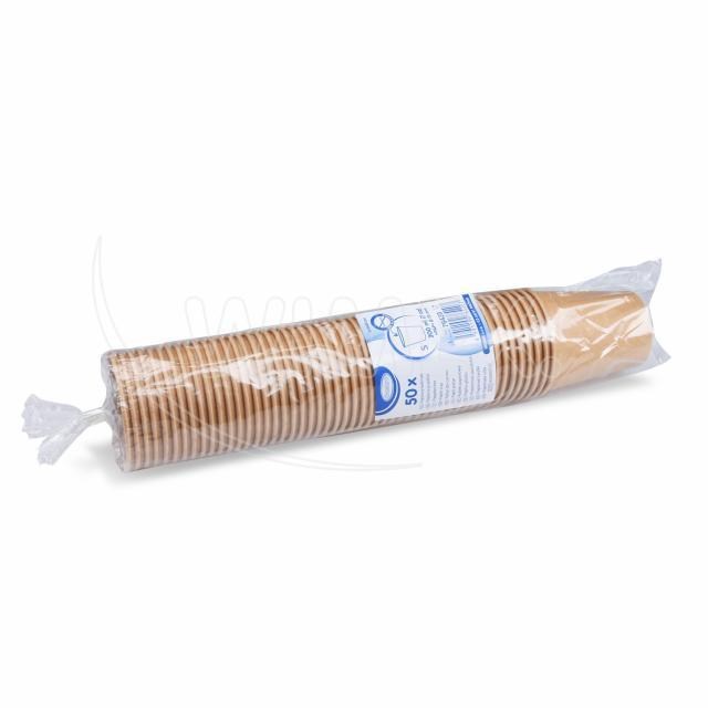 Papierový pohár kraft O73mm 200ml S: 0,18L/7oz [50 ks]_5
