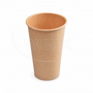 Papierový pohár kraft O90mm 510ml XL: 0,4L/16oz [50 ks]_1