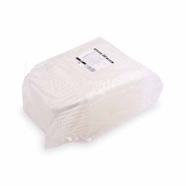 Vanička (PP) hranatá priehľadná 186 x 133 mm 1200ml [50 ks]_1