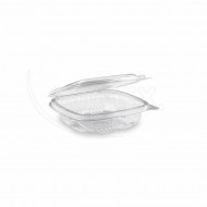 Miska (rPET) s viečkom hranatá priehľadná 125ml [50 ks]_1