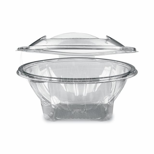 Miska (rPET) s viečkom okrúhla priehľadná 1000ml [50 ks]_1