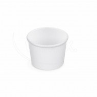 Papierová miska (zmrzlina/ (PAP/PE) biela O90mm 250ml [50 ks]_1