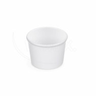 Papierová miska (zmrzlina/ (PAP/PE) biela O90mm 250ml [50 ks]_1