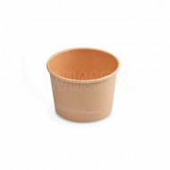 Papierová miska (zmrzlina (PAP/PE) kraft O90mm 250ml [50 ks]_1