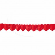 Papierová girlanda Srdcia O18cm x 4m [1 ks]_1