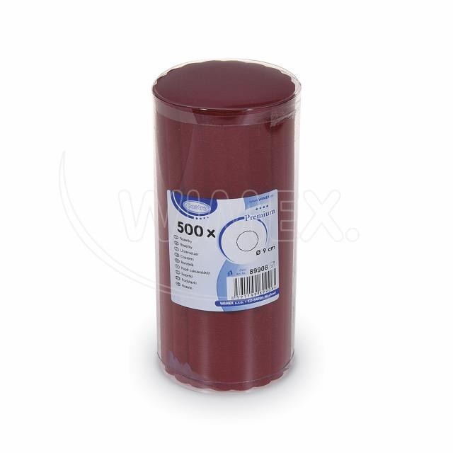 Rozetka (PAP-Airlaid) PREMIUM bordová O9cm [500 ks]_6