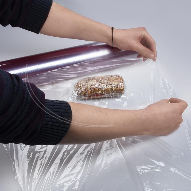 Potravinová fólia (PVC) 8µm 59cm x 300m jednotlivo balená [1 ks]_2
