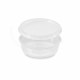 Miska (PP) okrúhla priehľadná 125ml + viečko [250 sád]_1