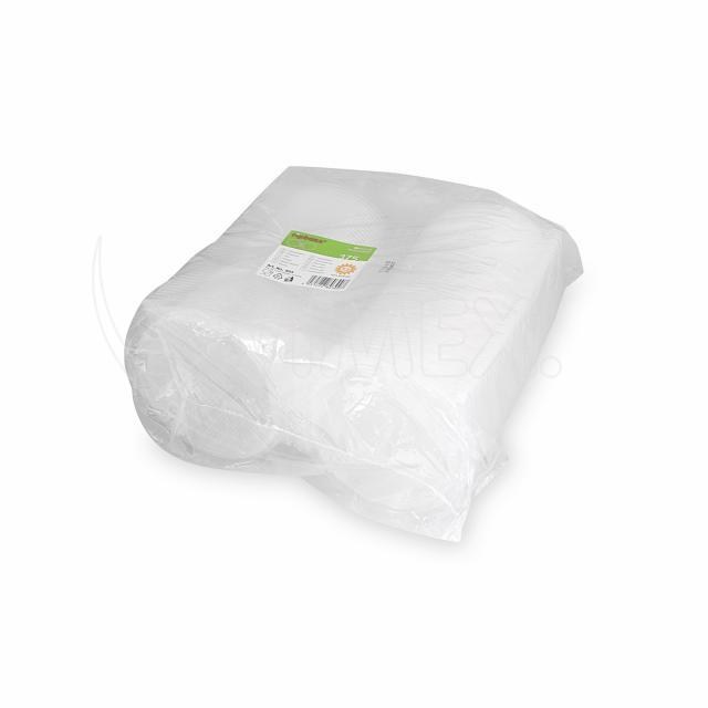 Miska (PP) s viečkom osemhranná priehľadná 375ml [50 ks]_4