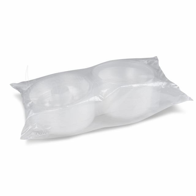 Šalátová miska (PP) s viečkom na dressing misku priehľadná 1600ml [25 ks]_5