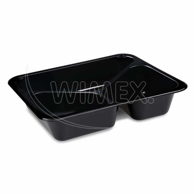 Menu misa (PP) extra-pevná 3dielná čierna 227 x 178 x 49 mm [50 ks]_1